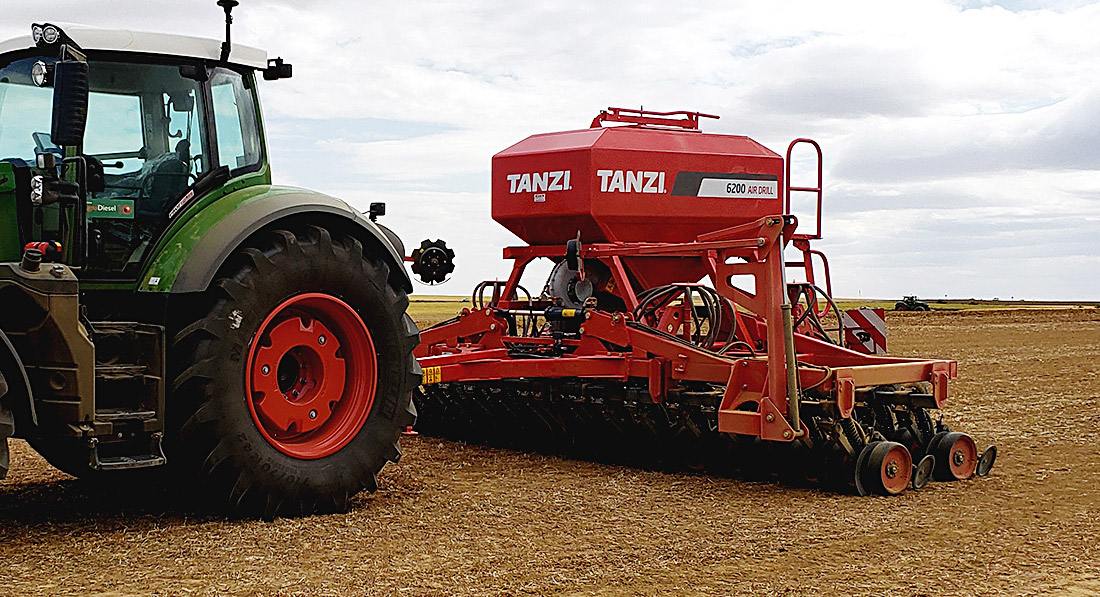 Tanzi lanzó la sembradora 6200 Air Drill